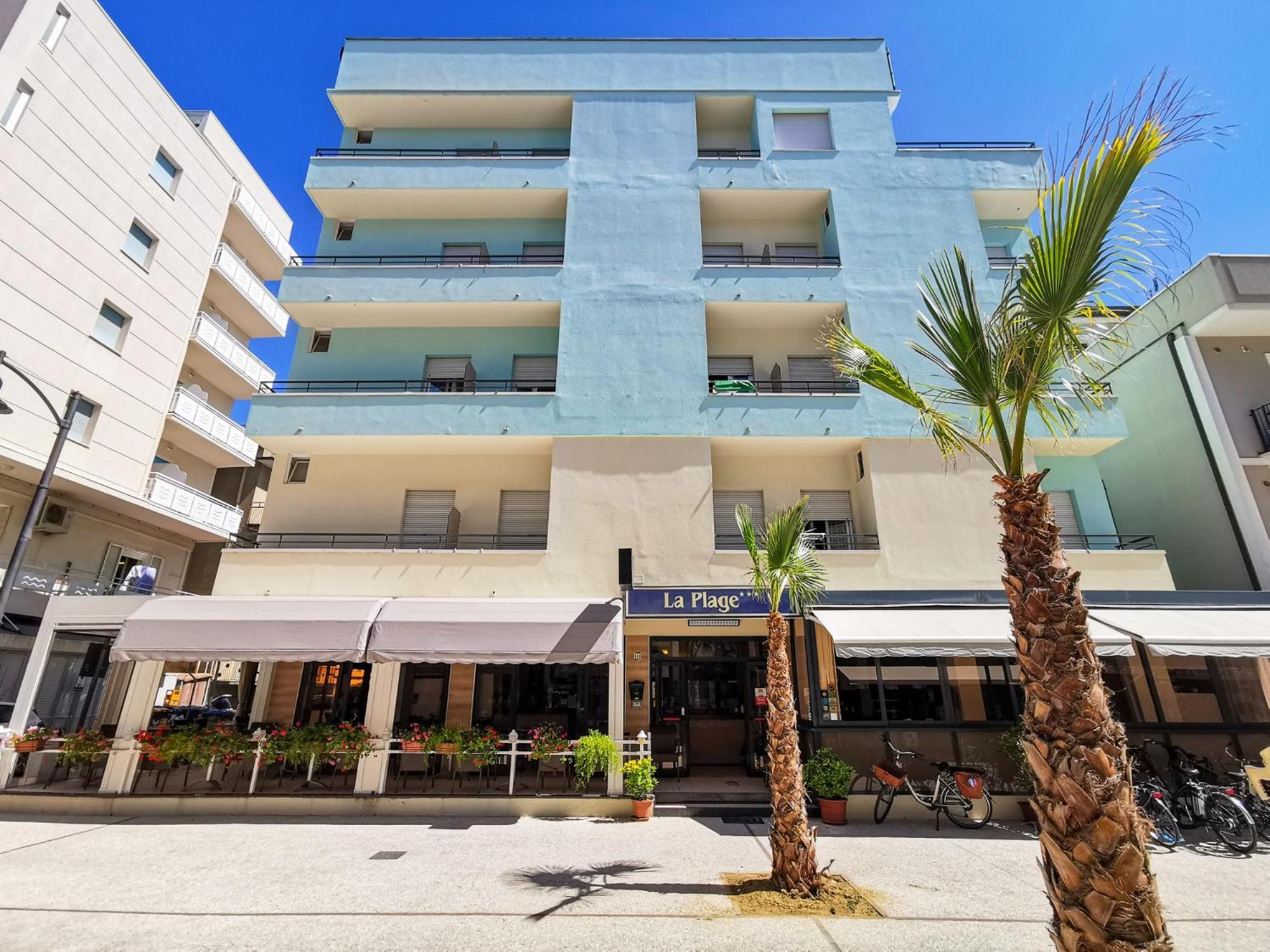 Hotel La Plage Cattolica Exterior foto